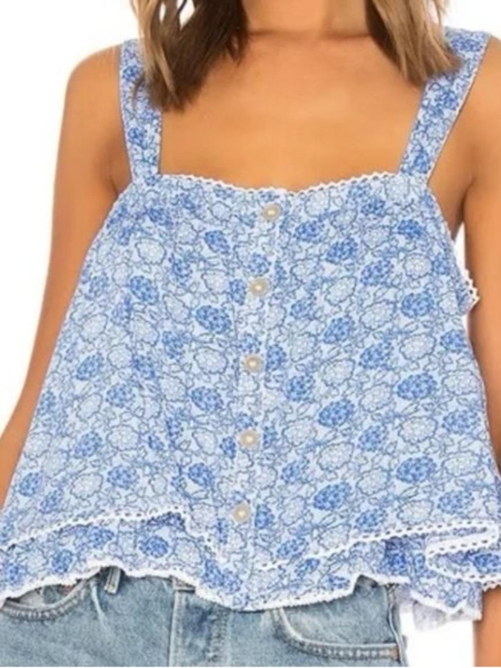 Free People‎ Sweet Caroline Top